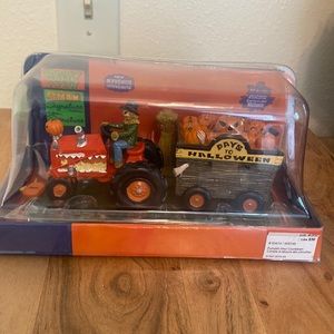 NWT NIB Lemax Pumpkin Haul Halloween Countdown